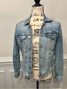 Lucky Brand Light Blue Denim Jean Jacket
